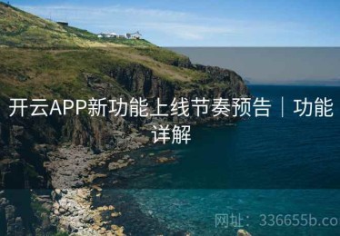 开云APP新功能上线节奏预告｜功能详解