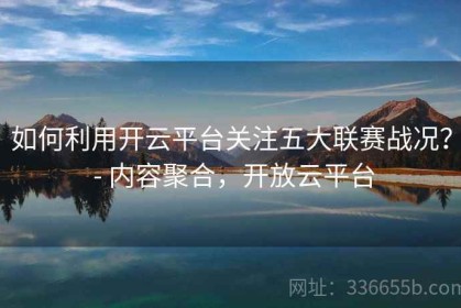 如何利用开云平台关注五大联赛战况？ - 内容聚合，开放云平台